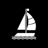 diseño de icono de vector de barco