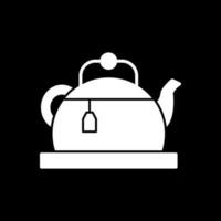 Teapot Vector Icon Design