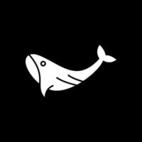 Whale Vector Icon Design