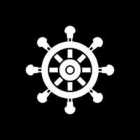 Steering wheel Vector Icon Design