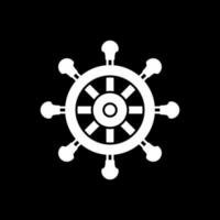 Steering wheel Vector Icon Design