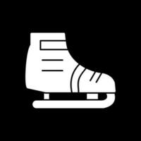 diseño de icono de vector de patinaje sobre hielo