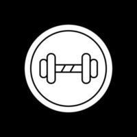 Dumbbell Vector Icon Design