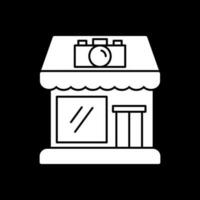 diseño de icono de vector de tienda de cámara