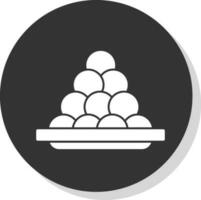 Oliebollen Vector Icon Design