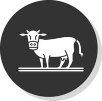 vaca vector icono diseño