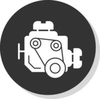 diseño de icono de vector de motor