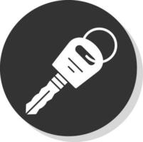 Car key Vector Icon Design