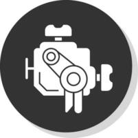 diseño de icono de vector de motor