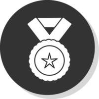 diseño de icono de vector de medalla