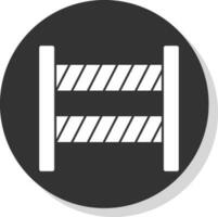 diseño de icono de vector de barrera