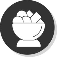 Moules frites Vector Icon Design