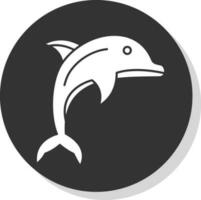 Dolphin Vector Icon Design