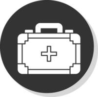 First aid kit Vector Icon Design