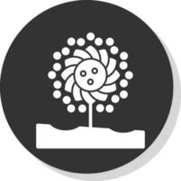 Pollen Vector Icon Design