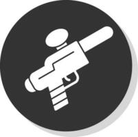 diseño de icono de vector de paintball