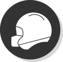 Football helmet Vector Icon Design