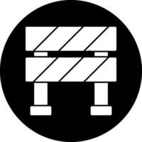 Barrier Vector Icon Design