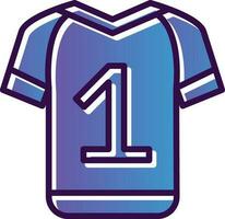 Soccer jersey Vector Icon Design