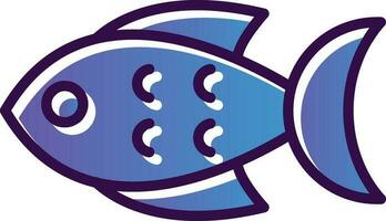 Fish Vector Icon Design