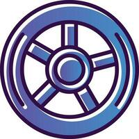 Wheel Vector Icon Design