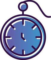 Pocket watch Vector Icon Design