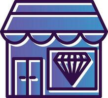 Jewelry shop Vector Icon Design