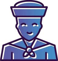 Sailor Vector Icon Design