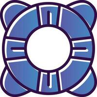Lifebuoy Vector Icon Design