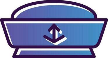 Sailor hat Vector Icon Design