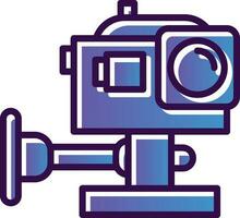 Action camera Vector Icon Design