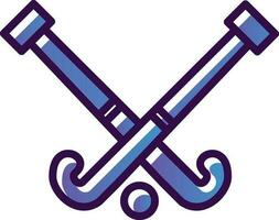 diseño de icono de vector de hockey sobre hielo