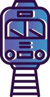 Tram Vector Icon Design