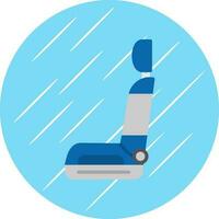 diseño de icono de vector de asiento