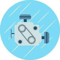 Engine Vector Icon Design