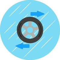 Wheel alignment Vector Icon Design