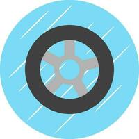 Wheel Vector Icon Design