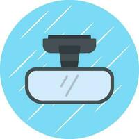 Rearview mirror Vector Icon Design