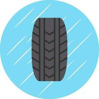 Tire Vector Icon Design