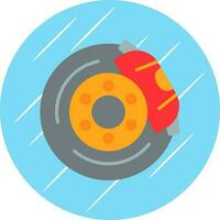 Brake disc Vector Icon Design