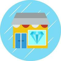 Jewelry shop Vector Icon Design