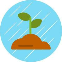 Sprouts Vector Icon Design