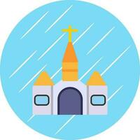 catedral vector icono diseño