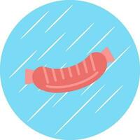 Sausage Vector Icon Design