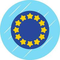 europeo Unión vector icono diseño