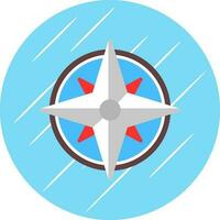 Wind rose Vector Icon Design