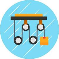 Pulley Vector Icon Design