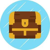 Treasure chest Vector Icon Design