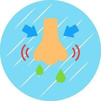 Rhinitis Vector Icon Design