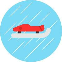 Luge Vector Icon Design